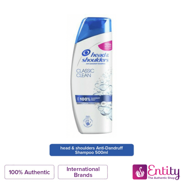 Head & Shoulders CLASSIC CLEAN ANTI-DANDRUFF SHAMPOO - 500ml