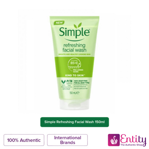 Simple Kind to Skin Refreshing Facial Wash Gel (150ml)