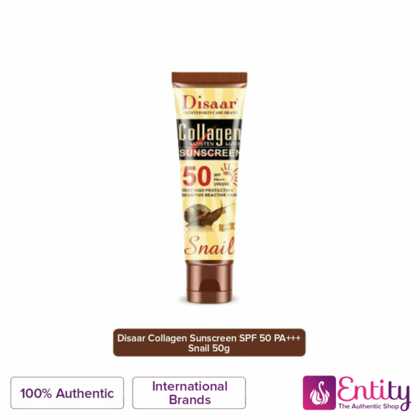 Disaar Collagen Sunscreen SPF 50+++ Snail