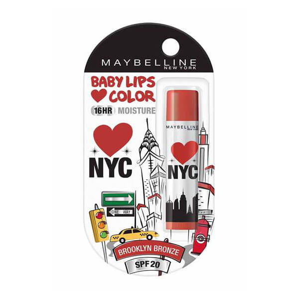 Maybelline Baby Lips Color 16 Hr Moisture SPF 20 Lip Balm - Brooklyn Bronze