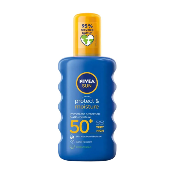 NIVEA SUN Protect & Moisture Sun Spray SPF50+ 200 ml