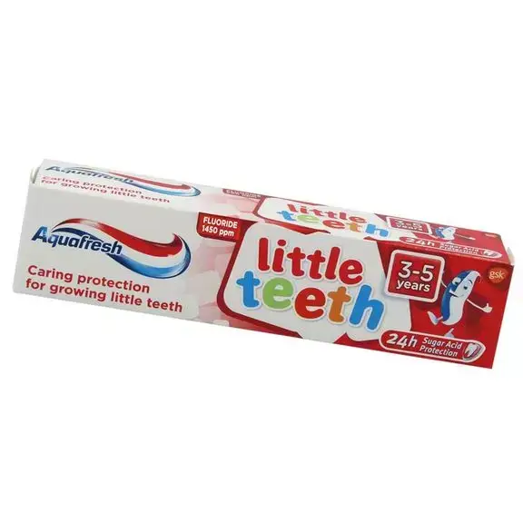 AQUAFRESH LITTLE TEETH 3–5 YEARS FLUORIDE TOOTHPASTE 50ML
