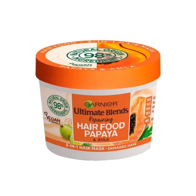 Garnier-Ultimate-Blends-Hair-Food-Papaya-3-in-1-Hair-Mask-Treatment-750x750 Garnier Hair Food PAPAYA & AMLA - 390ML