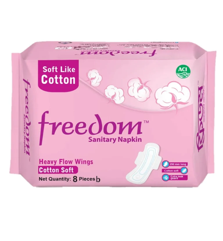 FREEDOM Sanitary Napkin (Cotton Soft) - 8Pcs/Packet