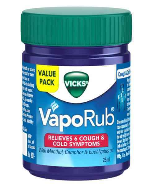 Vicks Vaporub Colds Relief 25ml Gel Vicks Vaporub Colds Relief 25ml Gel