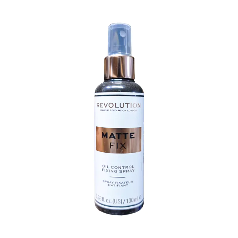 Makeup-Revolution-Pro-Fix-Oil-Control-Fixing-Spray100ml Revolution Matte Fix Oil Control Setting Spray