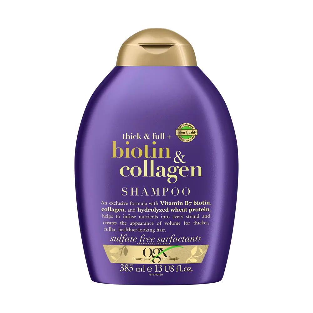 OGX-Biotin-Collagen-Shampoo OGX Thick & Full + Biotin & Collagen Shampoo - 385ml