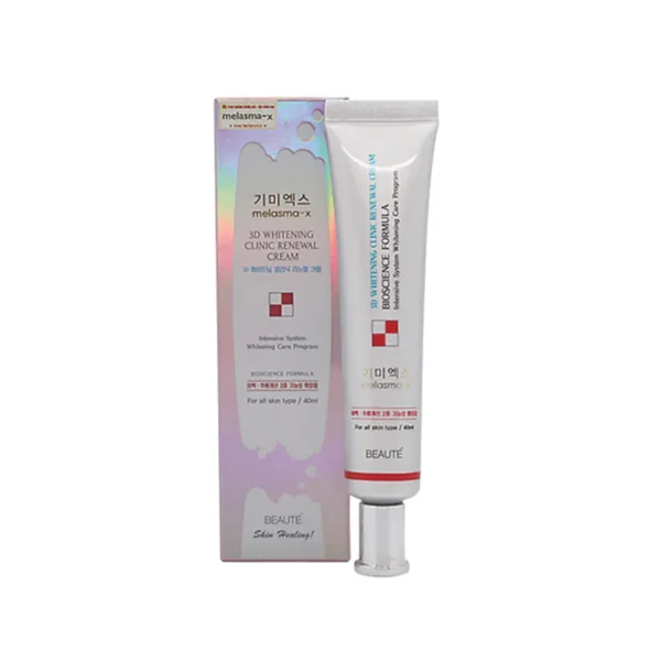 melasma-x 3D WHITENING CLINIC RENEWAL