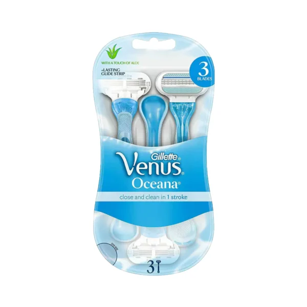 Gillette Venus Oceana Women's Disposable Razor (3 Razors)