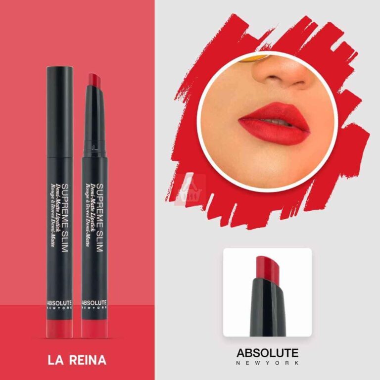 Demi-Matte Supreme Slim Lipstick-la-reina