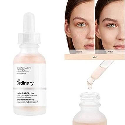 The Ordinary Lactic Acid 10% + HA Lactic Acid Serum with Hyaluronic Acid