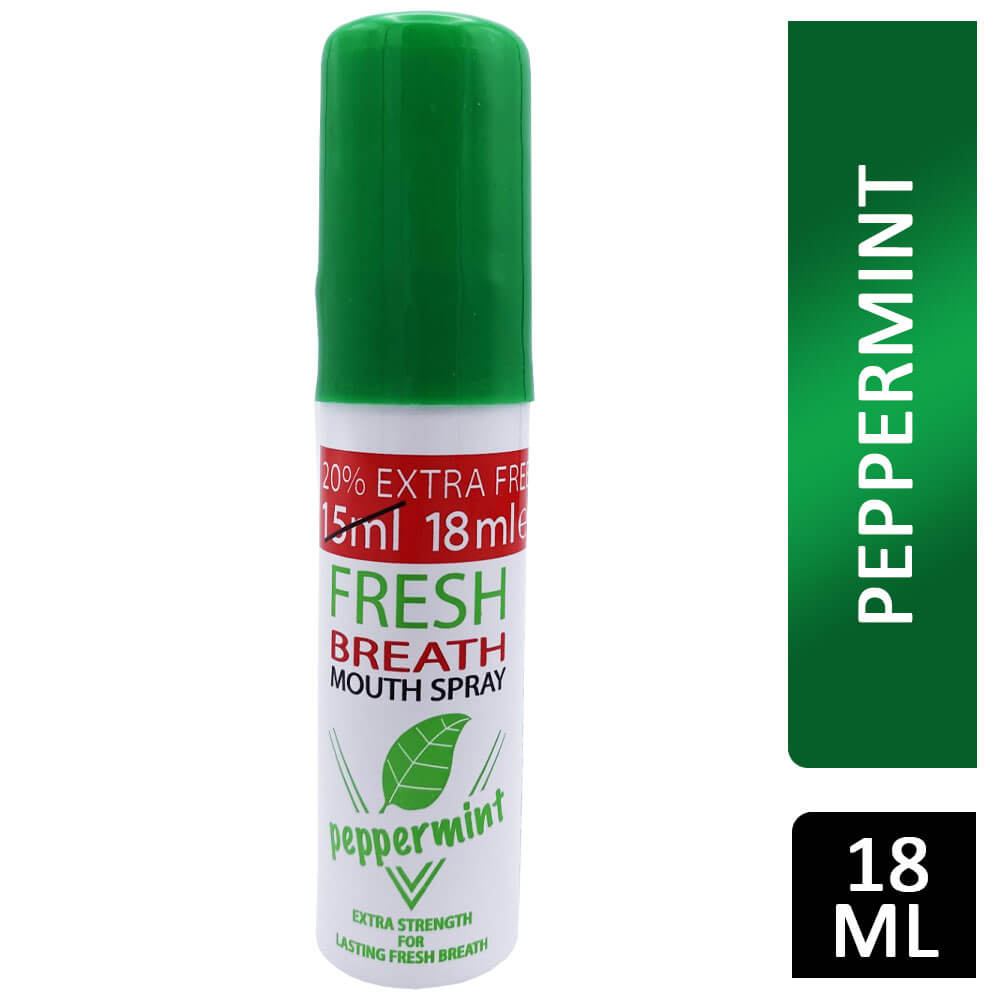 Fresh-Breath-Mouth-Spray-Peppermint-18ml Fresh Breath Mouth Spray