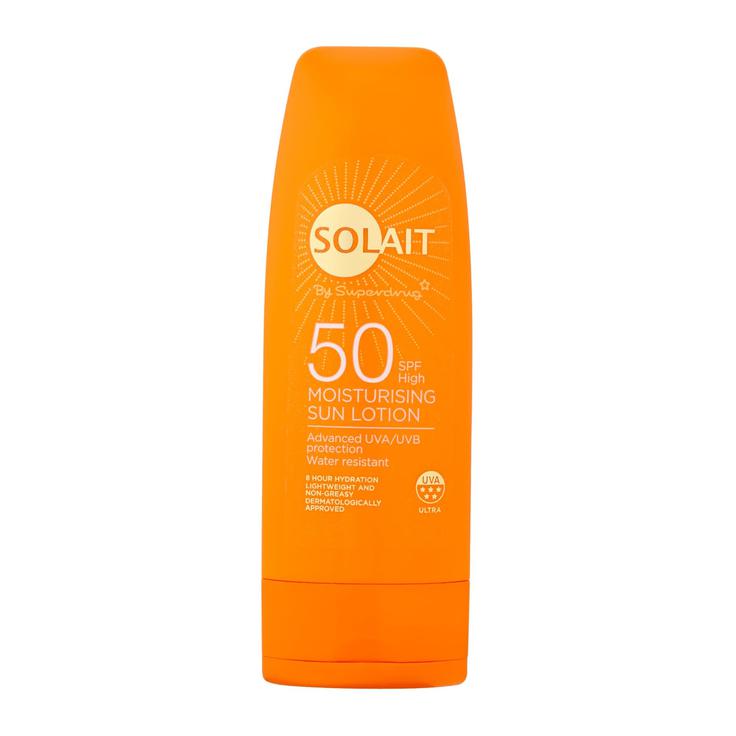 Superdrug-solait-moisturising-sun-lotion-spf50-200ml Superdrug Solait Moisturising Sun Lotion SPF50
