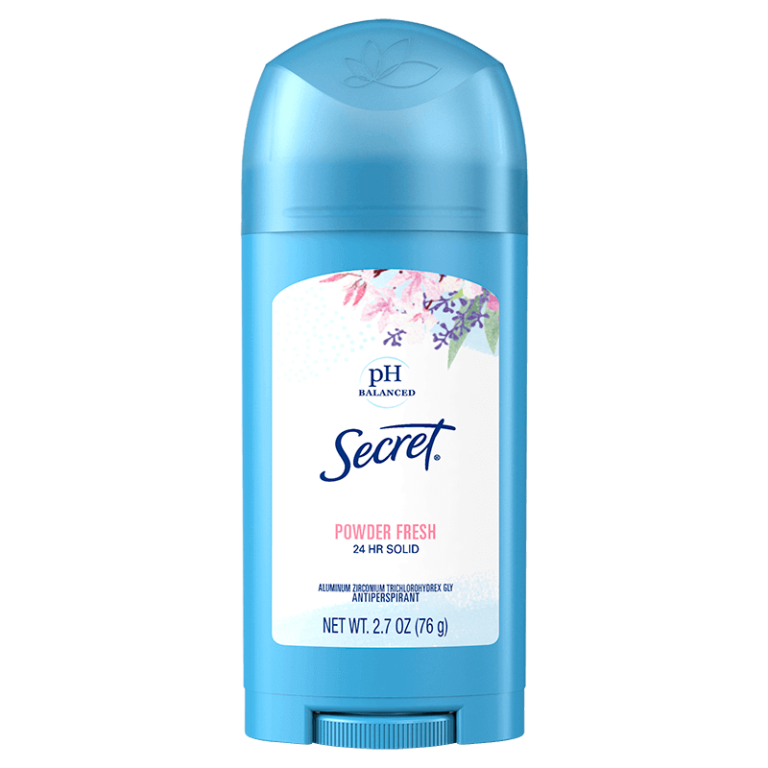 Secret Invisible Solid Anti-Perspirant/Deodorant pH Balanced Shower Fresh - 48g