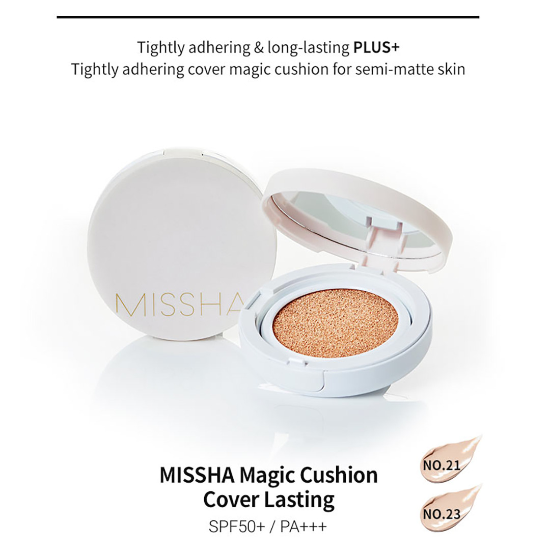 Missha Magic Cushion Cover Lasting No.23 -15 g Missha Magic Cushion Cover Lasting No.23 -15 g