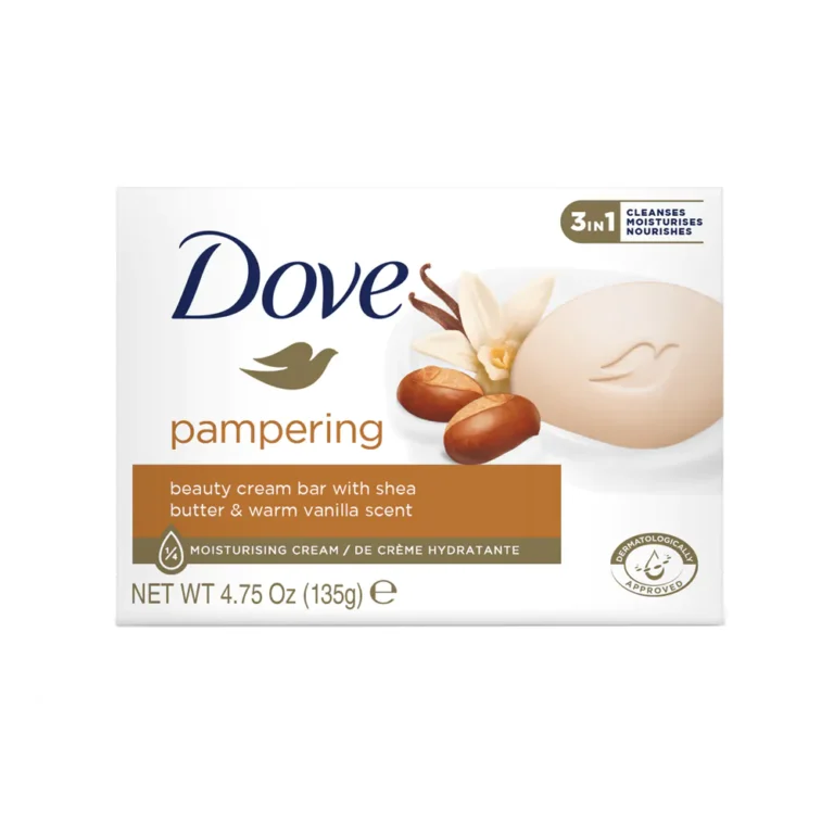Dove Beauty Bar Soap Pampering Shea Butter 135g