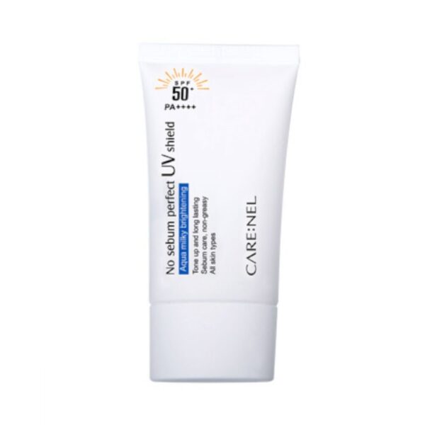 CARE:NEL No Sebum Perfect UV Shield SPF50+ PA++++ 50ml