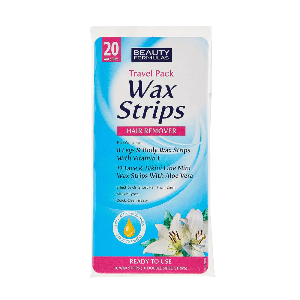 Beauty-Formulas-Wax-Strips-Travel-Pack Beauty Formulas Wax Strips Travel Pack - Image 1