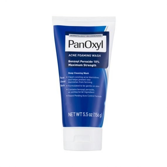 PanOxyl Acne Foaming Wash 10% Benzoyl Peroxide 5.5 oz (156 g