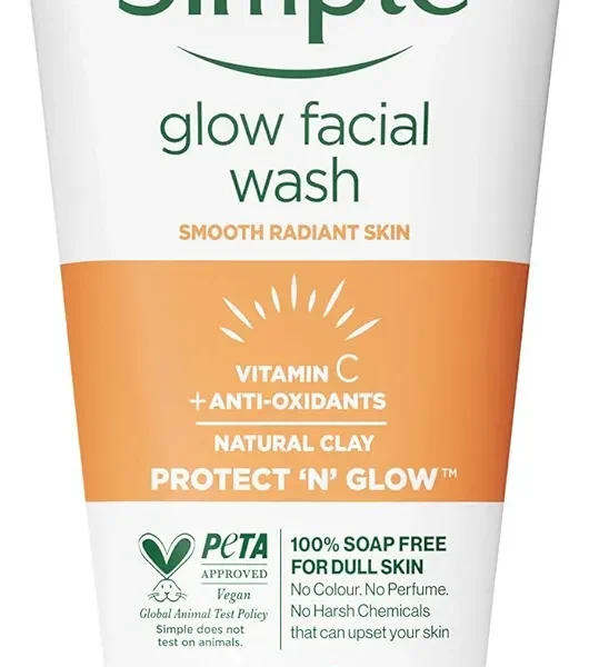Simple Protect 'N' Glow Facial wash 150ml