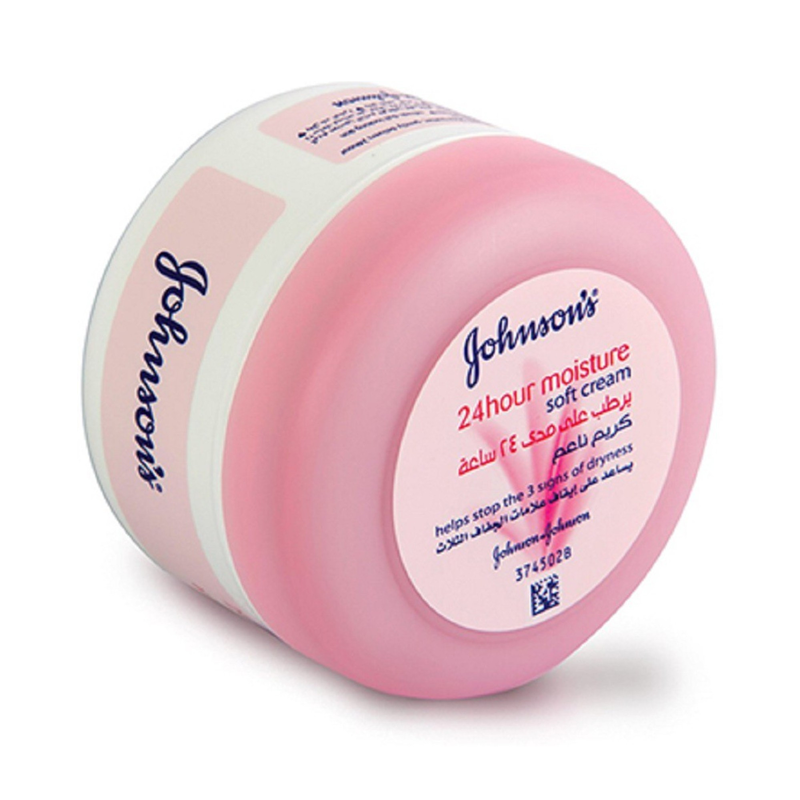 7248-johnsons-24hour-moisture-soft-cream-200 Johnson's 24Hour Moisture Soft Cream (200ml) - Image 1