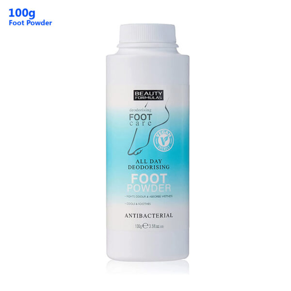 Beauty Formulas All Day Deodorising Foot Powder 100g