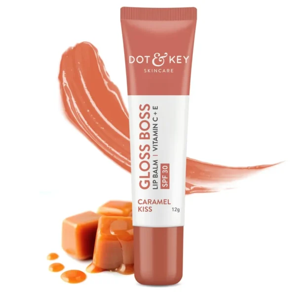 Dot & Key Vitamin C + E Gloss Boss Lip Balm - Caramel Kiss 12g