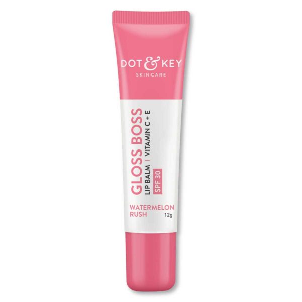 Dot & Key Vitamin C + E Gloss Boss Lip Balm - Watermelon Rush 12g
