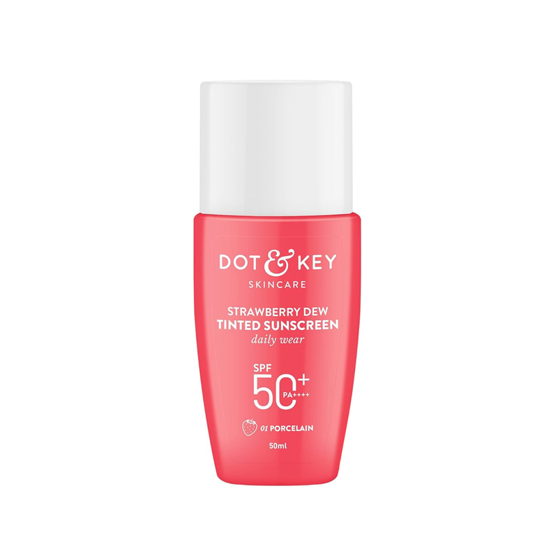 Dot & Key Strawberry Tinted Sunscreen 50 ml Dot & Key Strawberry Tinted Sunscreen 50 ml - Image 1