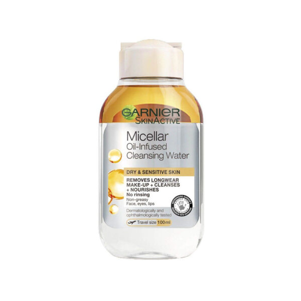 Garnier Micellar Oil Infused Cleansing Water Dry & Sensitive Skin (125ml)