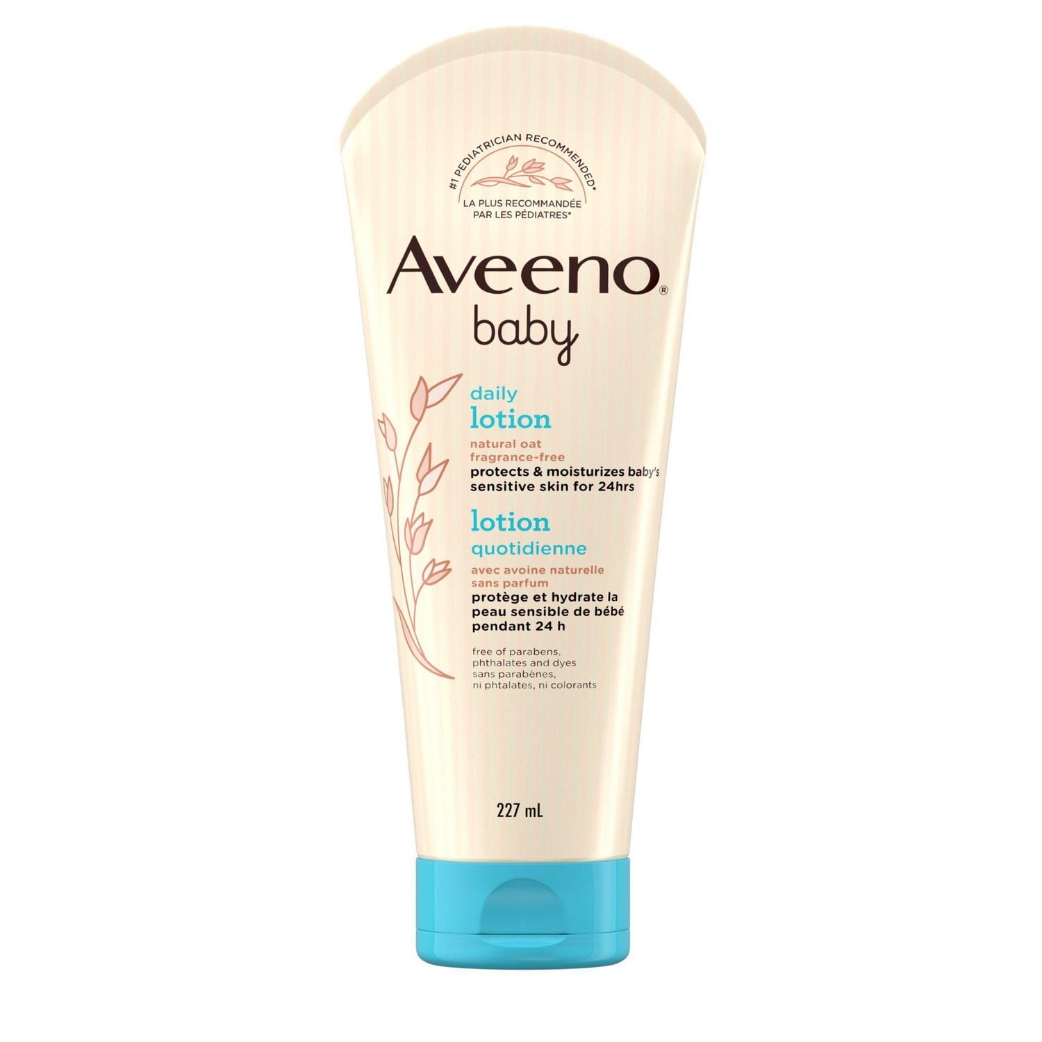 6000205005132 Aveeno Baby Daily Moisture Lotion with Natural Colloidal Oatmeal - 227g - Image 1