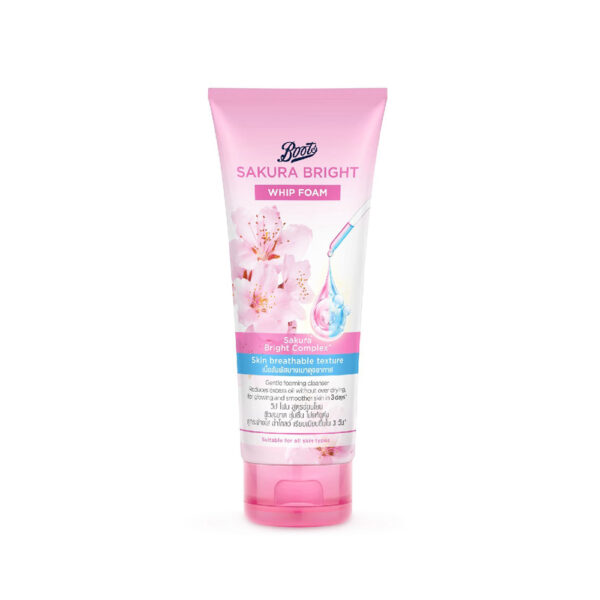 Boots Sakura Bright Whip Foam- 100ml