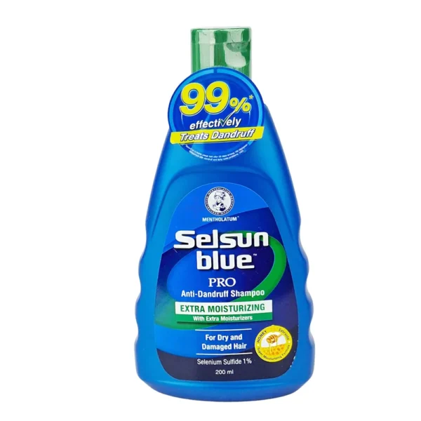 Selsun Blue Pro Extra Moisturizing Anti Dandruff Treatment Shampoo 200 ml