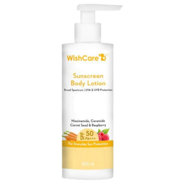 WishCare SPF 50 Sunscreen Body Lotion- 200ml