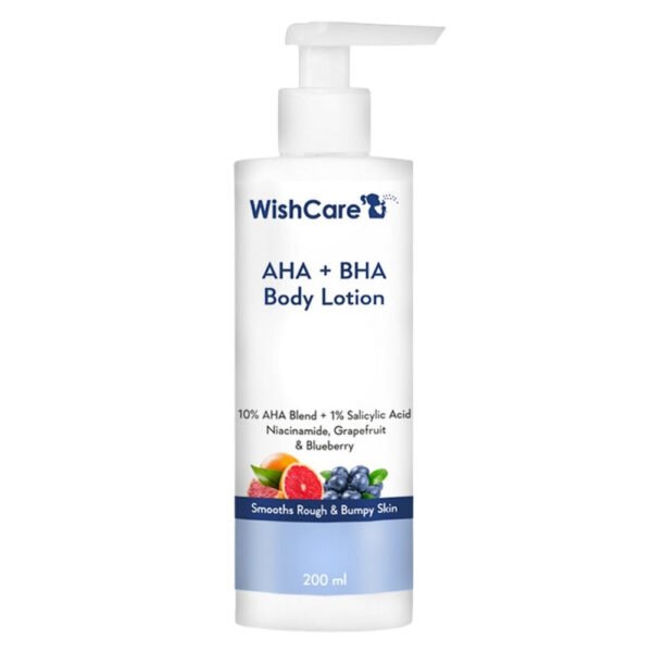 WishCare AHA + BHA Body Lotion For Bumpy Pigmented Skin, 200 ml