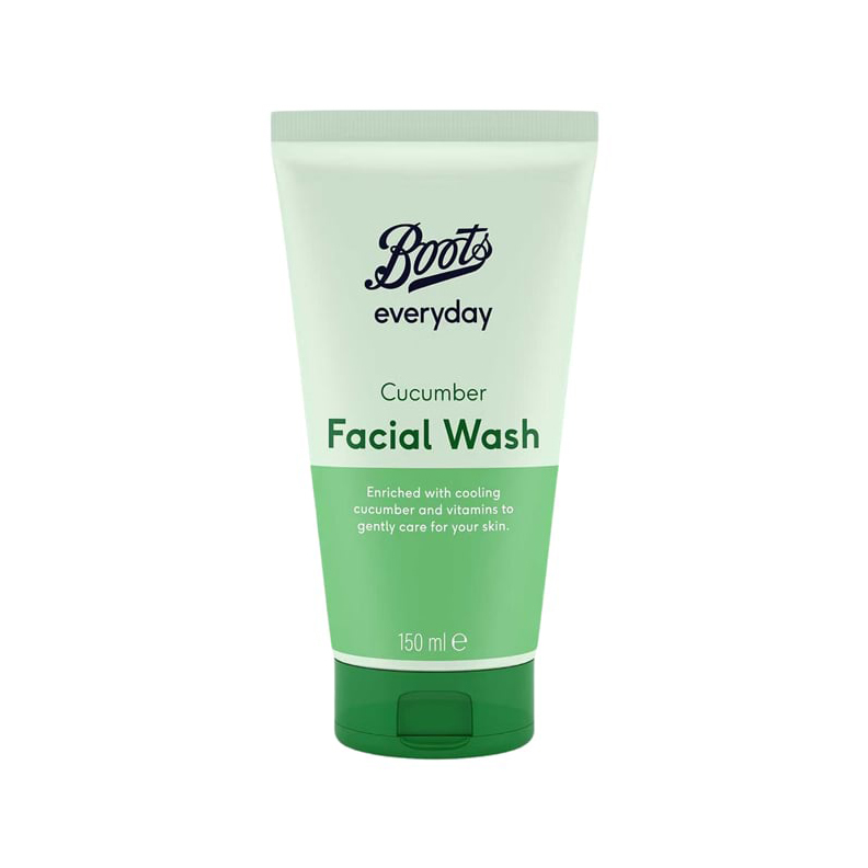 Boots-Essentials-Cucumber-Facial-Wash Boots Essentials Cucumber Facial Wash-150ml - Image 1