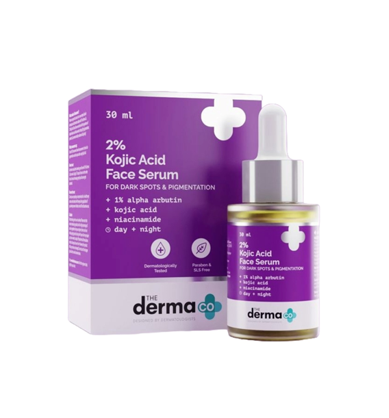 Pg3z8vRx1csHcrPqUIut7NnrjU0D27fgsvCzUoSp The Derma Co 2% Kojic Acid Face Serum with 1% Alpha Arbutin & Niacinamide 30ml - Image 1