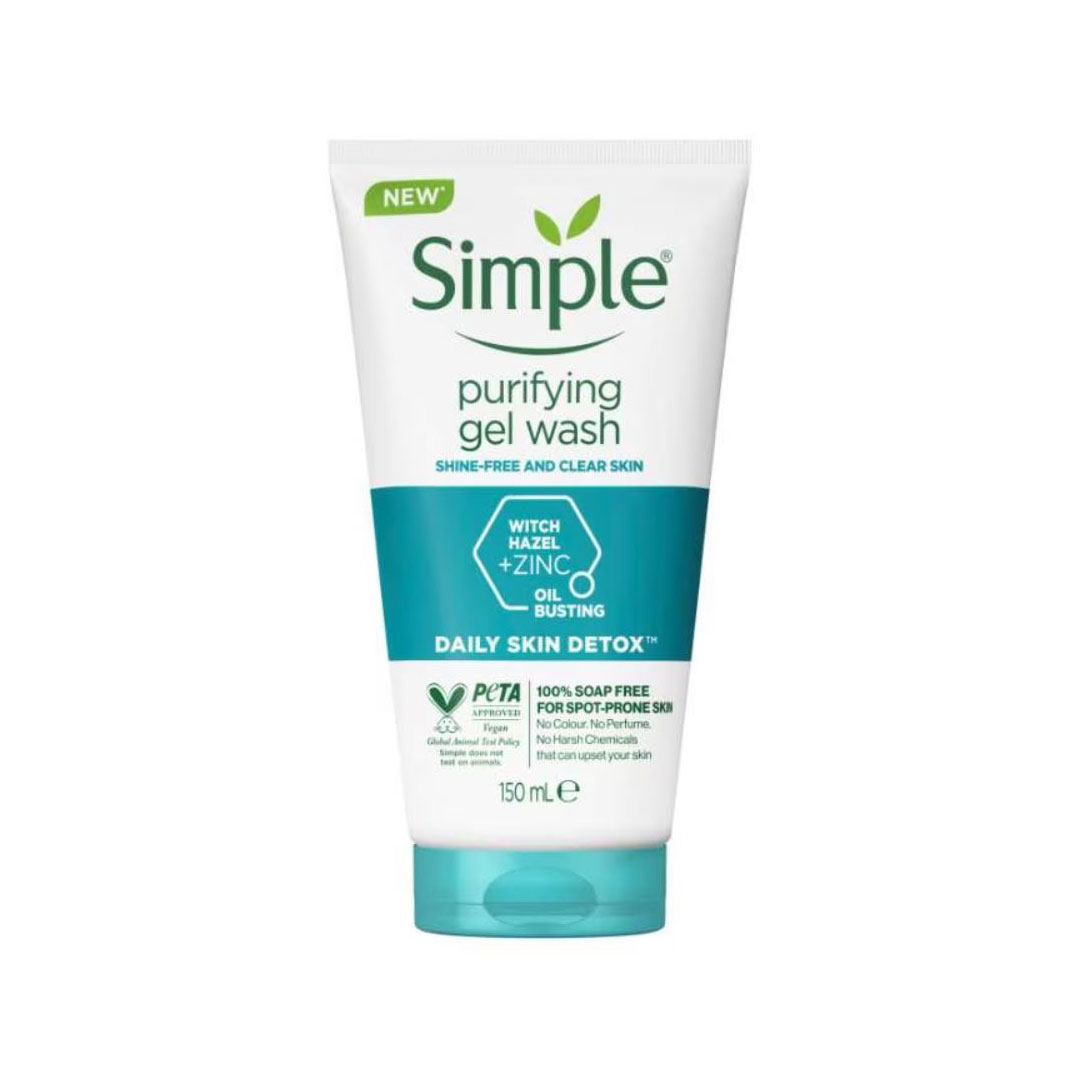 Simple-Daily-Detox-Purifying-Face-Wash Simple Daily Detox Purifying Face Wash - 150ml - Image 1