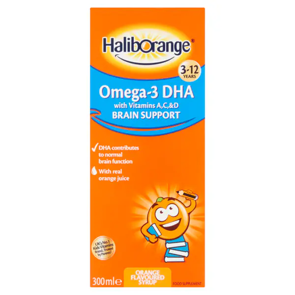 Haliborange Omega-3 DHA Brain Support Syrup 300ml