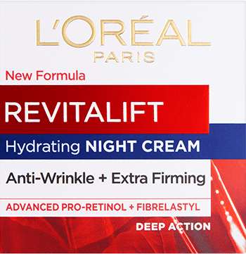 Loreal Paris Revitalift Moisturizing Night Cream for Anti-Wrinkles + Firmness -50g