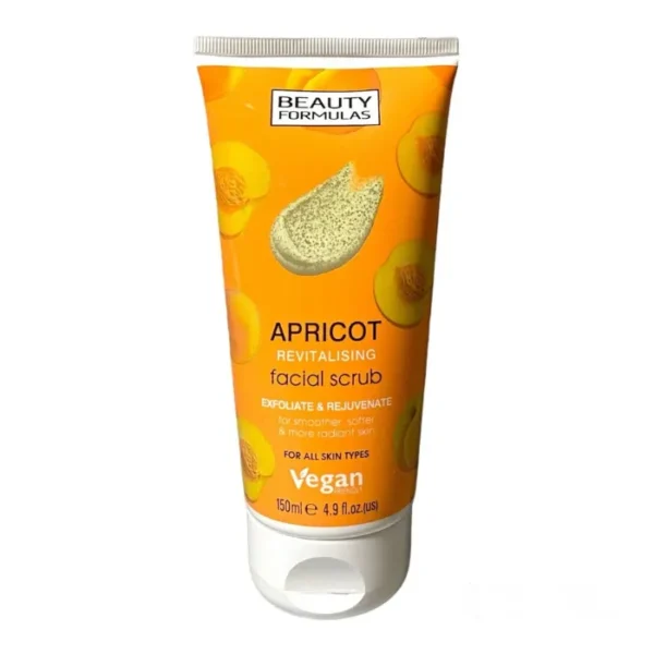 Beauty Formulas Apricot Revitalising Facial Scrub 150 ml