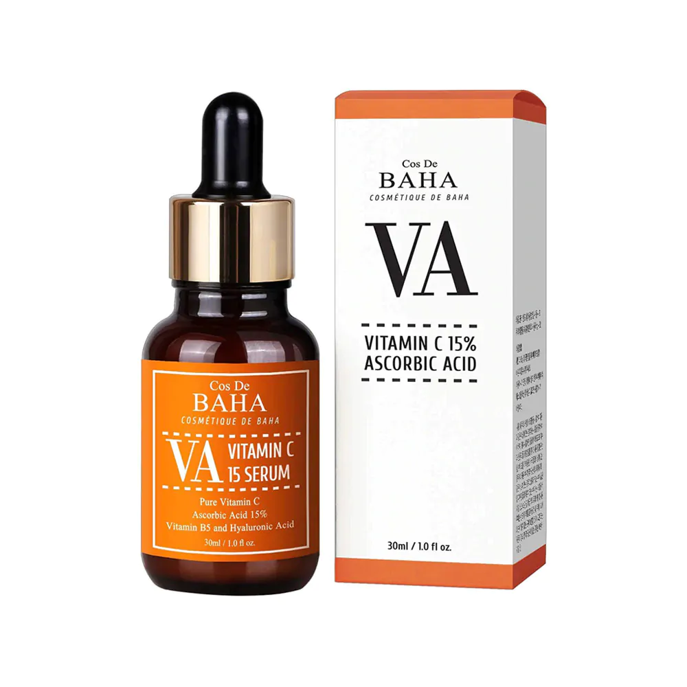 QackqZERMavVasOi97V5NryEUrCSCsP3dbEanJcG Cos De Baha Vitamin C 15% Ascorbic Acid (VA) Serum 30ml - Image 1