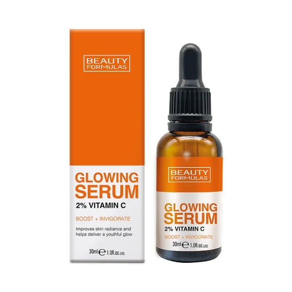Beauty Formulas Glowing Serum 2% Vitamin C -30ml