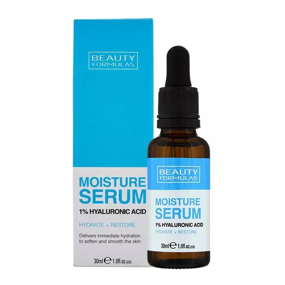 Beauty Formulas Moisture 1% Hyaluronic Acid Serum 30ml