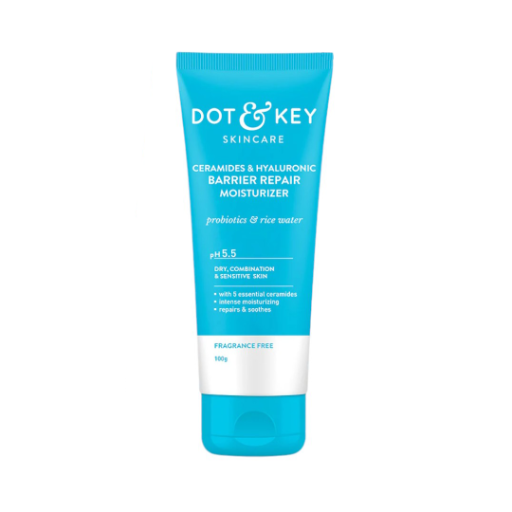 dot-key-barrier-repair-moisturizer-with-ceramides-hyaluronic-1 Dot & Key Barrier Repair Moisturizer with Ceramides & Hyaluronic Size: 100gm - Image 1