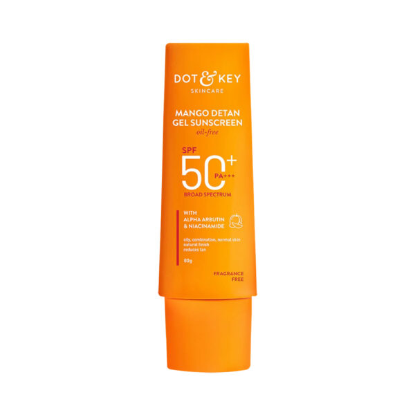 Dot & Key Mango Detan Gel Sunscreen Spf50+ Size: 80 gm
