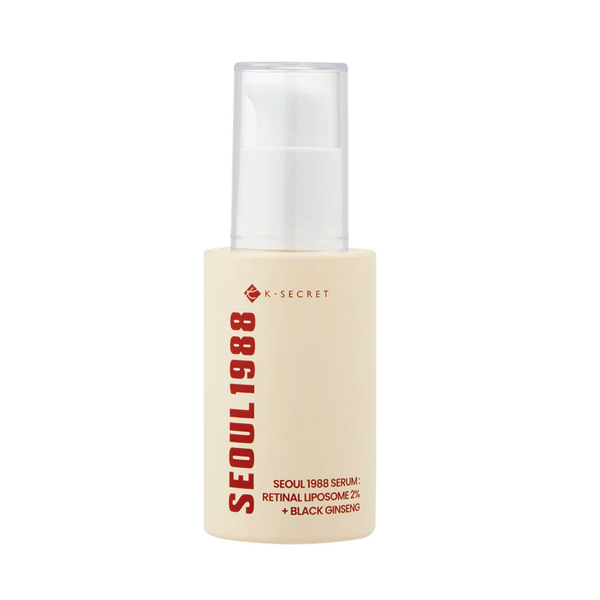 KSecret-Seoul-1988-Serum-Retinal-Liposome-2-Black-Ginseng-30ml KSecret Seoul 1988 Serum: Retinal Liposome 2% + Black Ginseng 30ml - Image 1