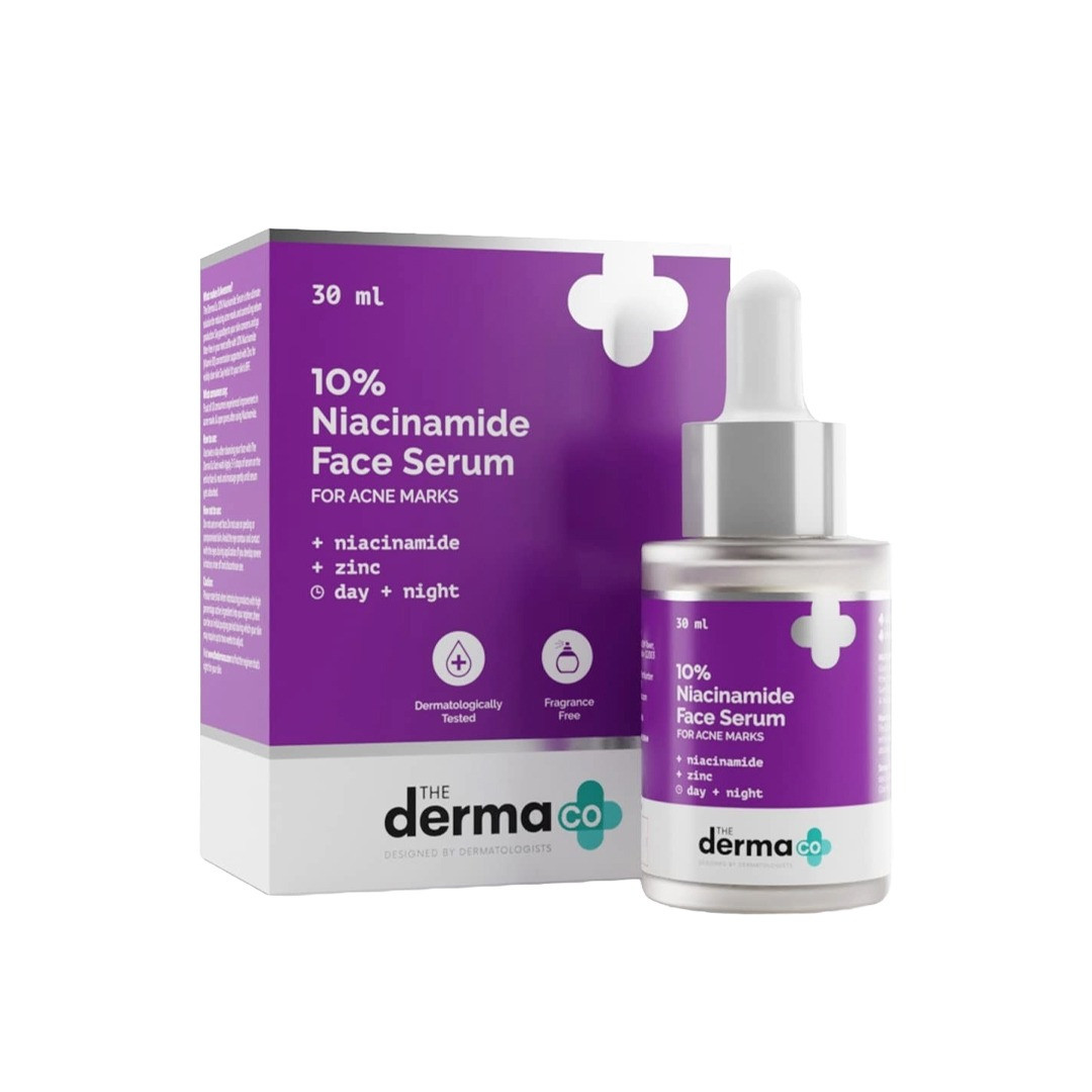 L48LDXBqssHA6KdK6PEKdbZo5Kc4JEJFRiJPMnQN The Derma Co 10% Niacinamide Face Serum 30ml - Image 1
