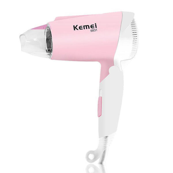 Kemey KM-6831 Foldable Travel Hair Dryer