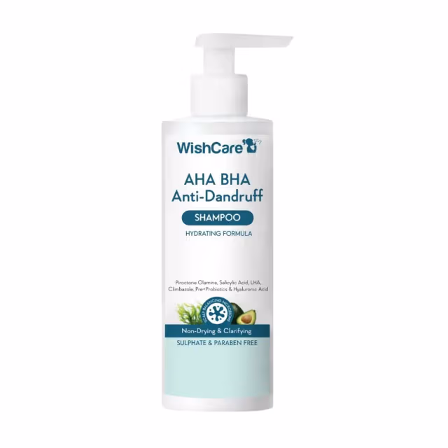 wishcare-aha-bha-anti-dandruff-shampoo-250ml-0a43-products WishCare AHA BHA Anti-Dandruff Shampoo 250ml - Image 1